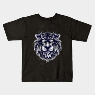 lion head mask Kids T-Shirt